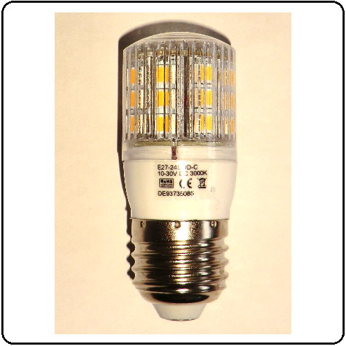 LED pære 230V AC 3,8W E27 3000K/350lm