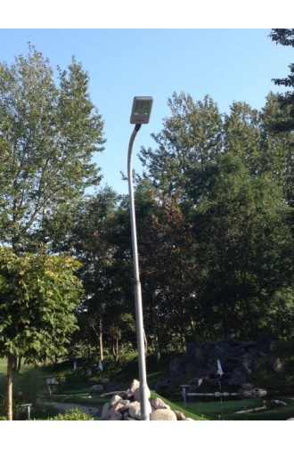Gadelampe med LED, 30W,