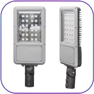 Gadelampe med LED, 30W, 240V, 4200K, IP66